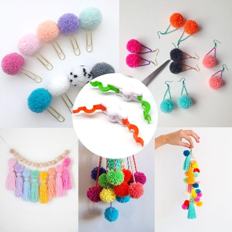 D8KF 2 pièces Pompon Pom-Pom M - Pom Pom Maker Tool avis et prix