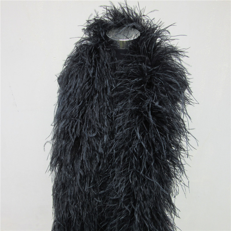 Boa en plumes d'autruche natur - Feather Trim Marabou avis et prix
