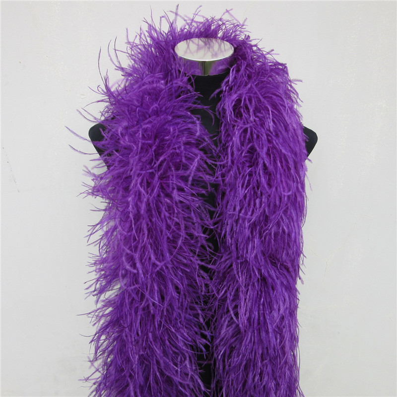 Boa en plumes d'autruche natur - Feather Trim Marabou avis et prix