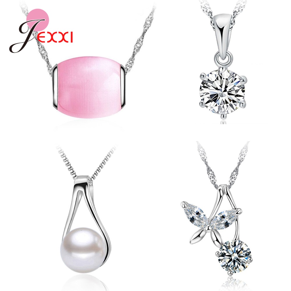 Collier pendentif fleur en arg - Pearl Trim Chain avis et prix