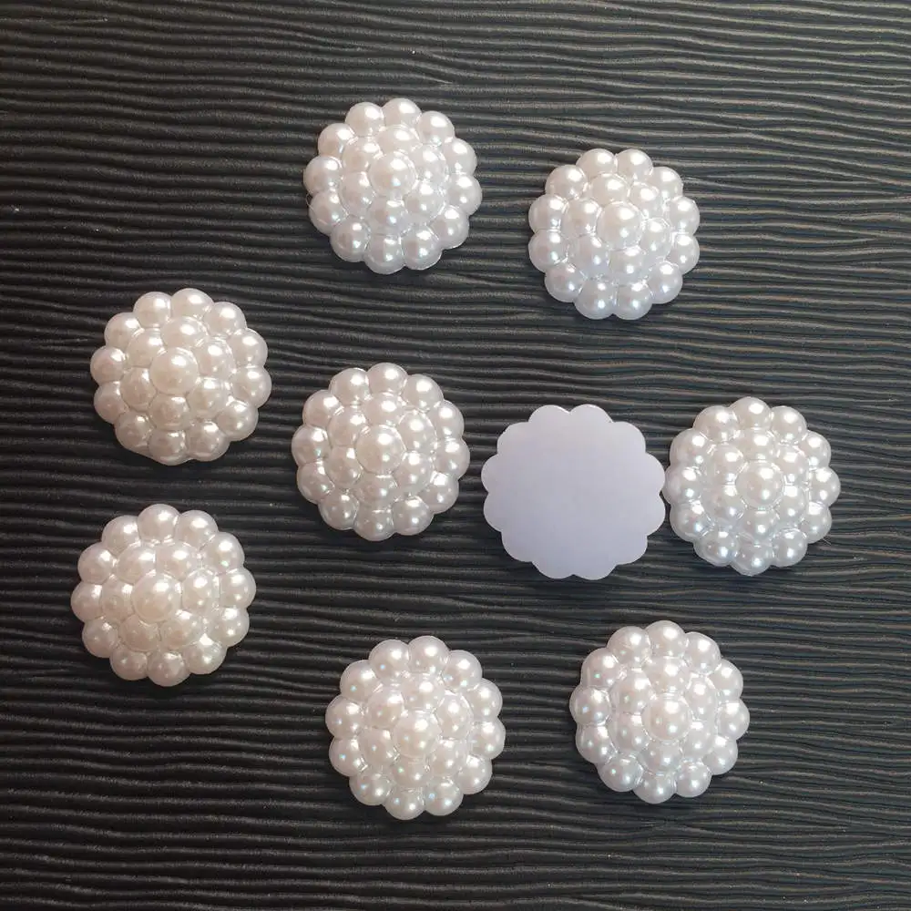80 pièces/lot de perles plates - Embellishment Glue Craft avis et prix