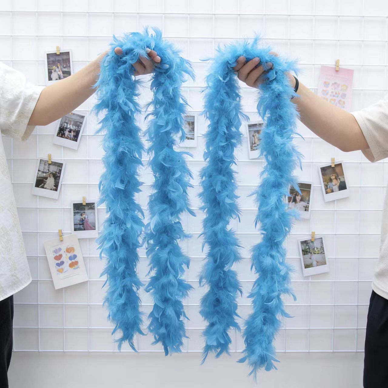 Boa de plumes de marabout turq - Feather Trim Marabou avis et prix