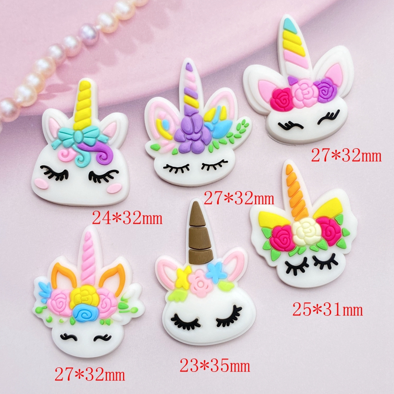 Mini tête de licorne en PVC, 1 - Embellishment Glue Craft avis et prix