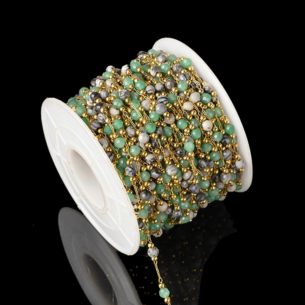 Mélange de perles rondes en pi - Pearl Trim Chain avis et prix