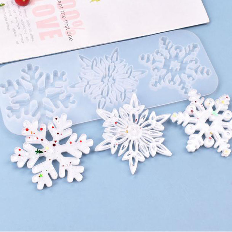 Moule en silicone flocon de ne - Christmas Craft Embellishment avis et prix